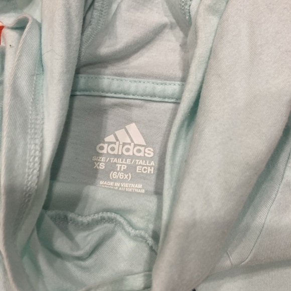 4/$10 adidas long sleeve tee 6/6x - Picture 3 of 4